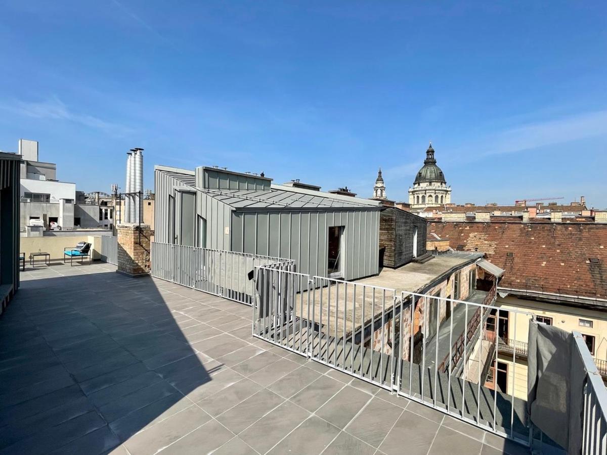 Penthouse W Private Rooftop And Free Parking Budapeste Exterior foto