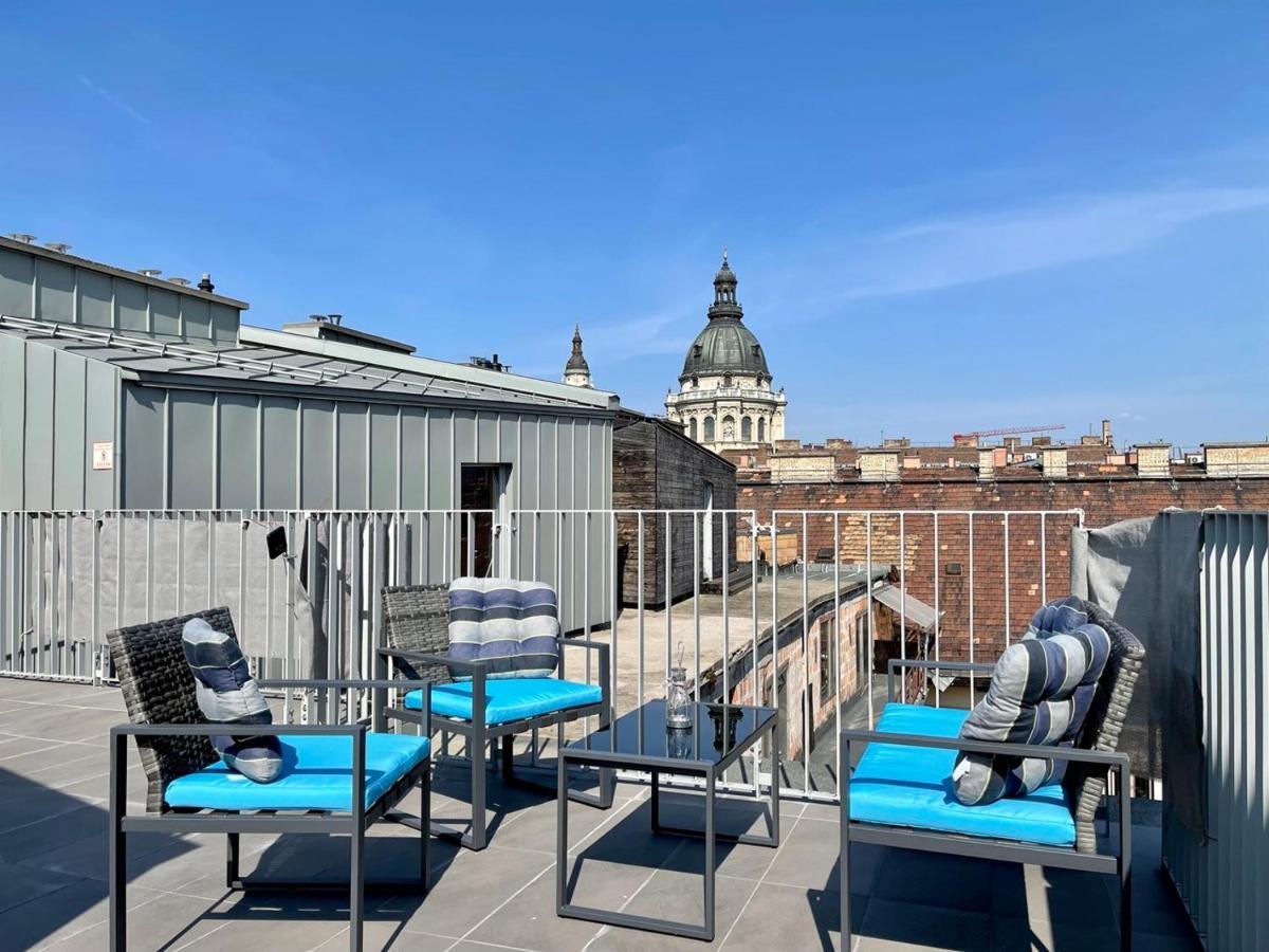 Penthouse W Private Rooftop And Free Parking Budapeste Exterior foto